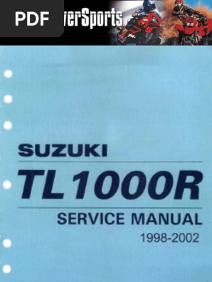Suzuki TL1000R 1998-2002 Service Manual | PDF