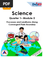 SCI-10 Q1 Mod-5 - ProcessesLandforms V3b