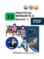 Practical Research 2 Quarter 1: Learner'S Material