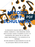 T5 - 1P - Método Orff-Schulwerk y Piaget - Vega