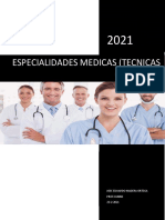 Tecnicas Clinicas II (Especialidades Medicas) PEPILLO