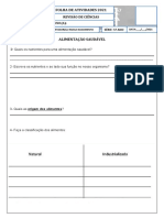 Revisão de Ciências 5º ANO