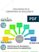 Bioseguridad en El Laboratorio de Bioquímica