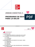 UNIDAD 3 - PROGRAMAS DE EDUCACIÓN PARA LA SALUD