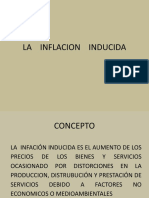 LA INFLACION INDUCIDA