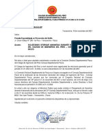 Carta #14 y 15-CED-PASCO-CIP-2021 Solicitando Garantias