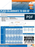 Placa Colaborante TD-600-XR