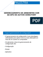 Gerenciamento de GPO Active Directory