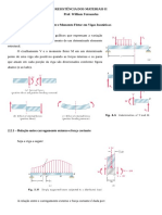 Cap II - 2.2 - Diagramas de Força Cortante e Momento Fletor em Vigas Isostáticas