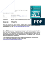 Journal Pre-Proof: Brazilian Journal of Anesthesiology (English Edition)