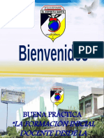 Instituto Especializado de Educacion Superior El Espiritu Santo. Buena Práctica