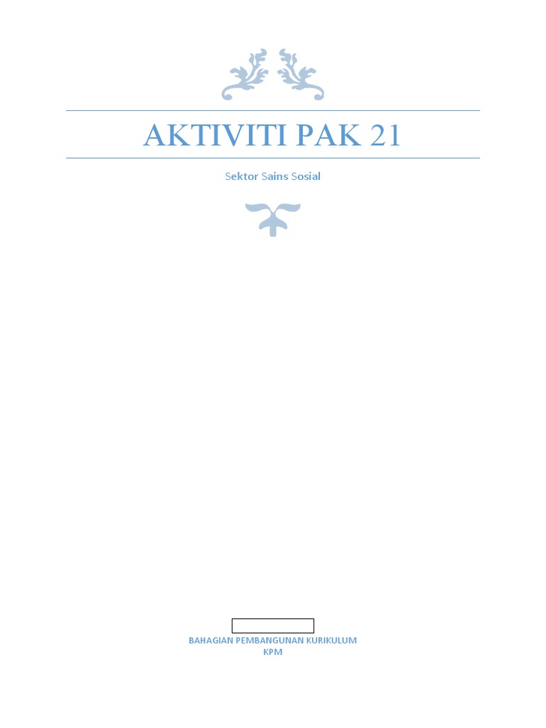 90 Aktiviti Pak21 | PDF