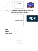 Cover Depan Folio Profil PPB Individu