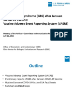 GBS Risk After Janssen Vaccine