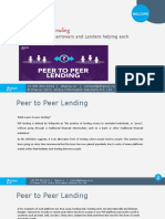 Peer To Peer Lending: Platform Where Barrowers and Lenders Helping Each Other Financially
