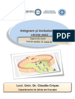 Sylabus - Integrare Si Incluziune