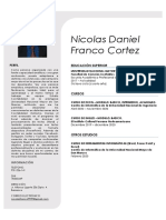 CV Nicolas Franco