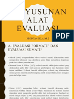 Penyusunan Alat Evaluasi