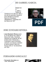 Biografia de Los Escritores Rio Magdalena