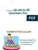 Funny Job Ads by HR Recruitment Firm