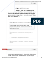 Actividad de Puntos Evaluables PRIMER BLOQUE TEORICO GESTION DEL TALENTO HUMANO