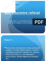 Procedura Referate