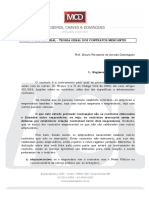 DIREITO EMPRESARIAL - TEORIA GERAL DOS CONTRATOS MERCANTIS