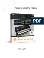 The Famous E Electric Piano: User Guide