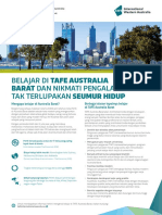 TAFE Western Australia Flyer Indonesian