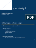 Prototype Your Design!: Robert Griesemer
