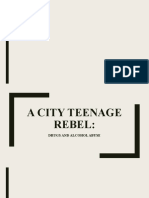 A City Teenage Rebel