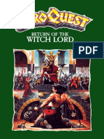 Quest Book - Return of The Witch Lord (European) (With Tiles!)