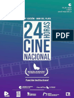 Programa "24 Horas de Cine Nacional" 2021