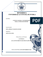 Actividad 3 - Los Acontecimientos Históricos (1870-1945)