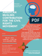 African American Muslims Contribution for the Civil Rights Movement