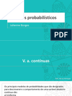 Modelos Probabilísticos - Contínuas