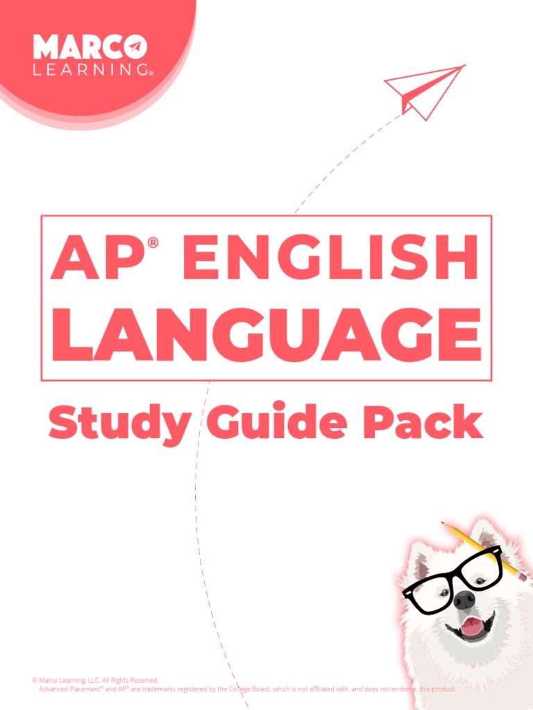 AP Lang Study Guide Pack 2021 | PDF | Cognition | Linguistics