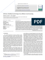 2008 - Lifetime Reliability Based Design of An Offshore Vessel Mooring