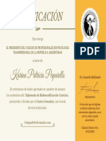 Certificación Digital Paparello