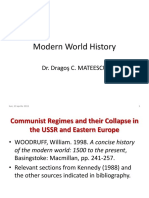 Collapse of Communist Regimes