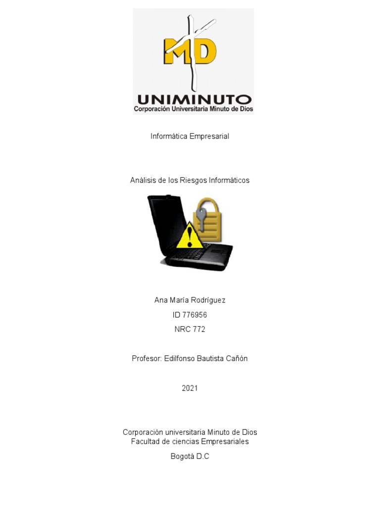 Análisis de Riesgos Informáticos en Yahoo | PDF | La seguridad ...