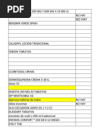 Reporte de Articulos Sin Codigo de Barras | PDF