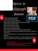 Objetivos de La Fisioterapia Pulmonar