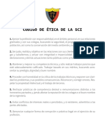 Código ética ingenieros SCI  caracteres