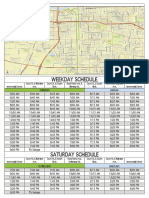 Weekday Schedule: The M Transit Route 10: Court Street