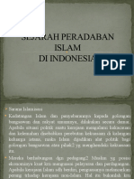 Peradaban Islam Di Indonesia