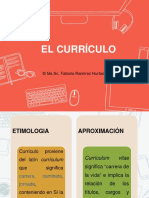 Tema 3 El Currículo y El Diseño Curricular - DIPLOMADO SEMANA 2