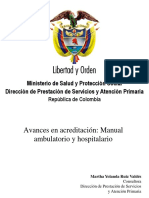 2.manual de Acreditacion en Salud Ambulatorio y Hospitalario Presentacion