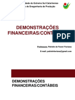 Demonstrações Financeiras - Contábeis