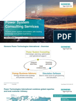 Siemens PTI Consulting - Reliability in Grid Industry Webinar